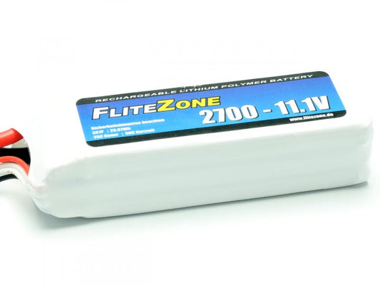 LiPo Akku FliteZone 2700 - 11,1V + T Stecker