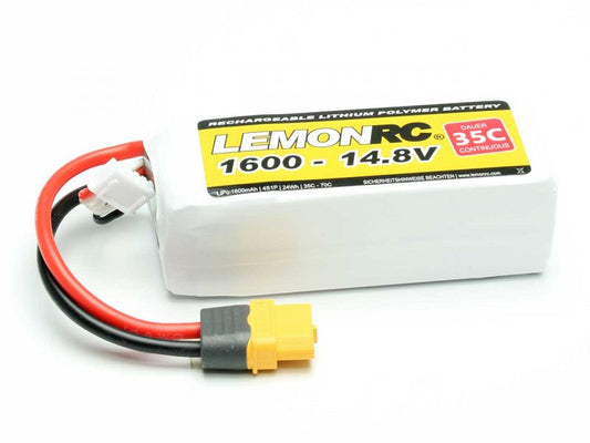LiPo Akku LEMONRC 1600 - 14.8V (35C)