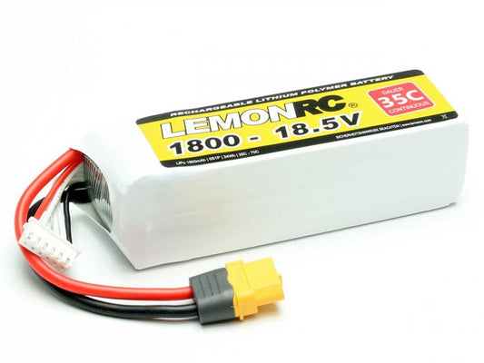 LiPo Akku LEMONRC 1800 - 18.5V (35C)