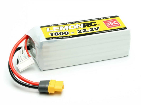 LiPo Akku LEMONRC 1800 - 22.2V (35C)