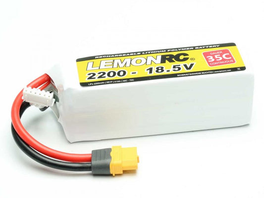 LiPo Akku LEMONRC 2200 - 18.5V (35C)