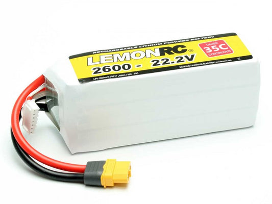 LiPo Akku LEMONRC 2600 - 22.2V (35C)