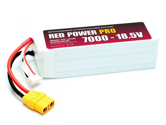 LiPo Akku RED POWER PRO 7000 - 18,5V