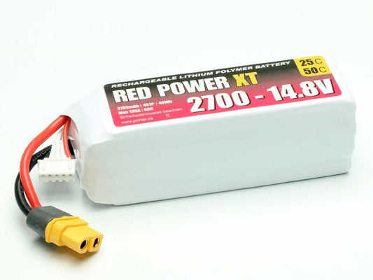 LiPo Akku RED POWER XT 2700 - 14,8V