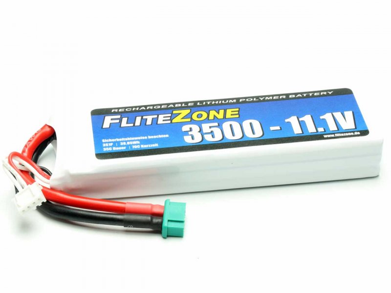 LiPo Akku FliteZone 3500 - 11,1V + MPX