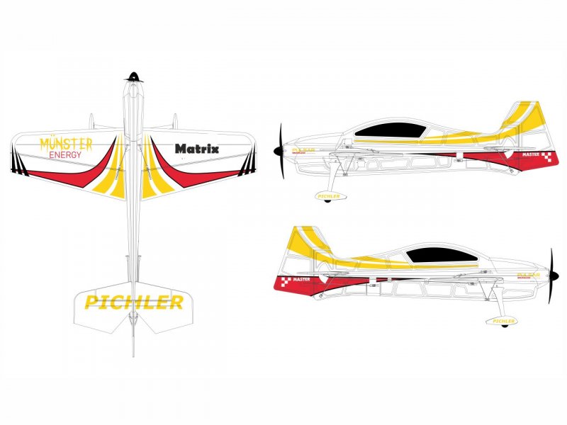 Matrix (gelb) Combo / 840 mm