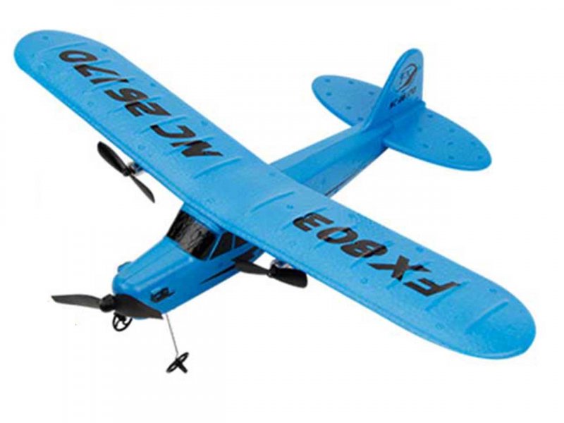 Piper J-3 Cub RTF (blau) / 340 mm