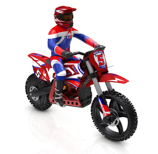 1/4 Scale RC Dirt Bike Orange RTR kit