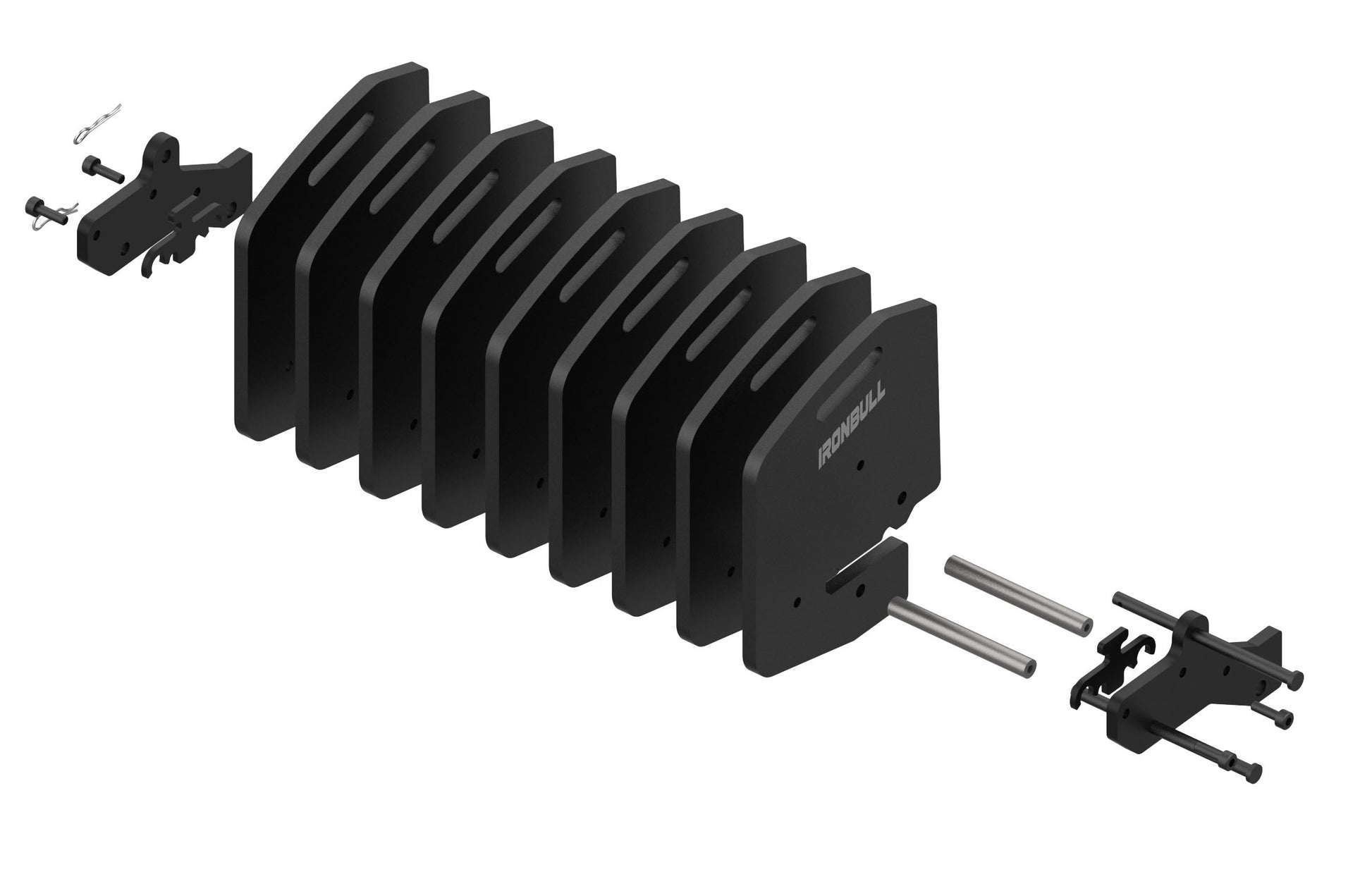 TL4 :  front counterweight block