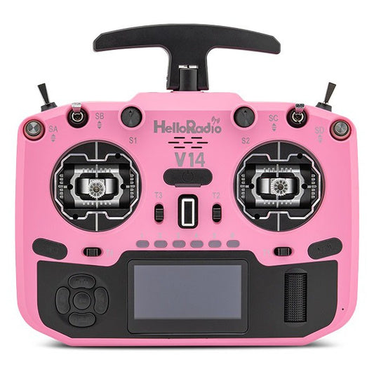 V14 MAX OLED 2,4GHz ELRS LBT Radio (Multimode - M2) - Black/Rose