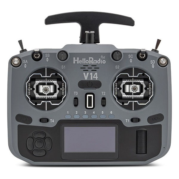 V14 MAX R9 OLED 2,4GHz 4in1 LBT Radio (Multimode - M2) - Black/Grey