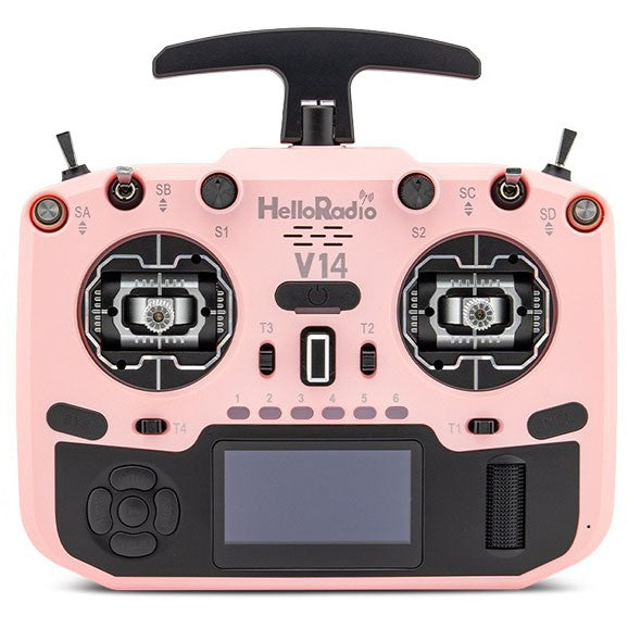 V14 MAX R9 OLED 2,4GHz 4in1 LBT Radio (Multimode - M2) - Black/Pink