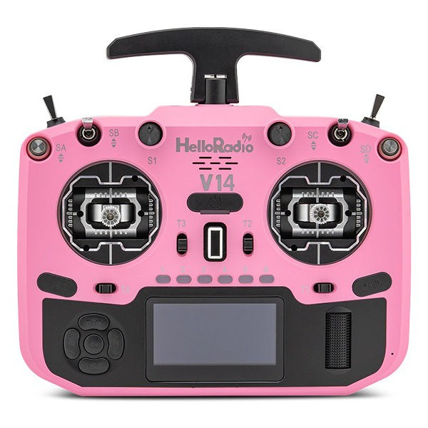 V14 MAX R9 OLED 2,4GHz ELRS LBT Radio (Multimode - M2) - Black/Pink